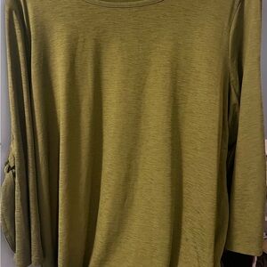 Olive Green Women's Top